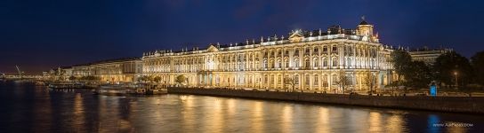 Winter Palace at night #2