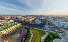 Kazansky Garden, Singer House, Nevsky Prospect