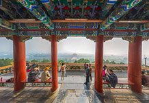 Jingshan Park, All Time Spring Pavilion