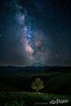 Stars over Elbrus