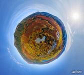 Planet with Lake Vosmerka (Eight)