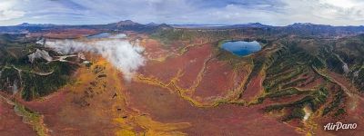 Cloud above Uzon caldera