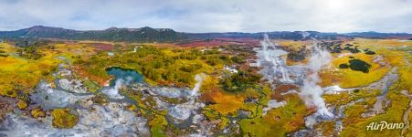 Fumarole fields