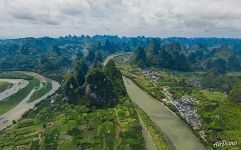 Above Li River near Xingping Town