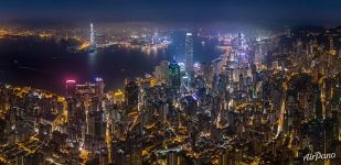 Hong Kong at night