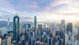 Hong Kong at sunrise Hong Kong at sunrise